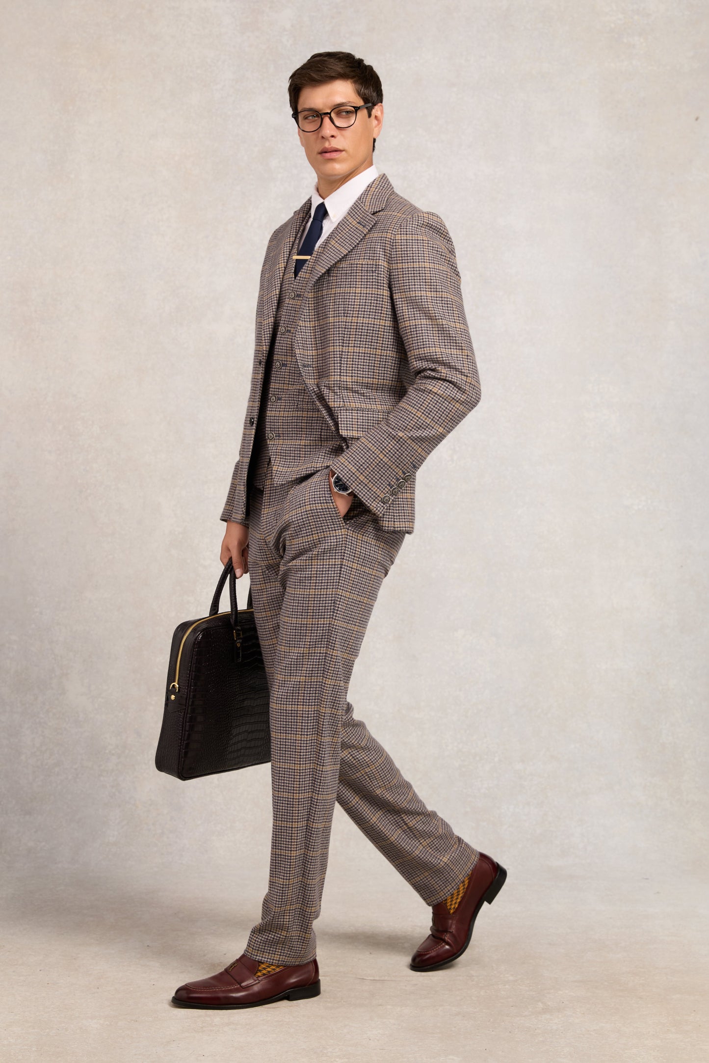 St James Waistcoat (Prince of Wales Navy)
