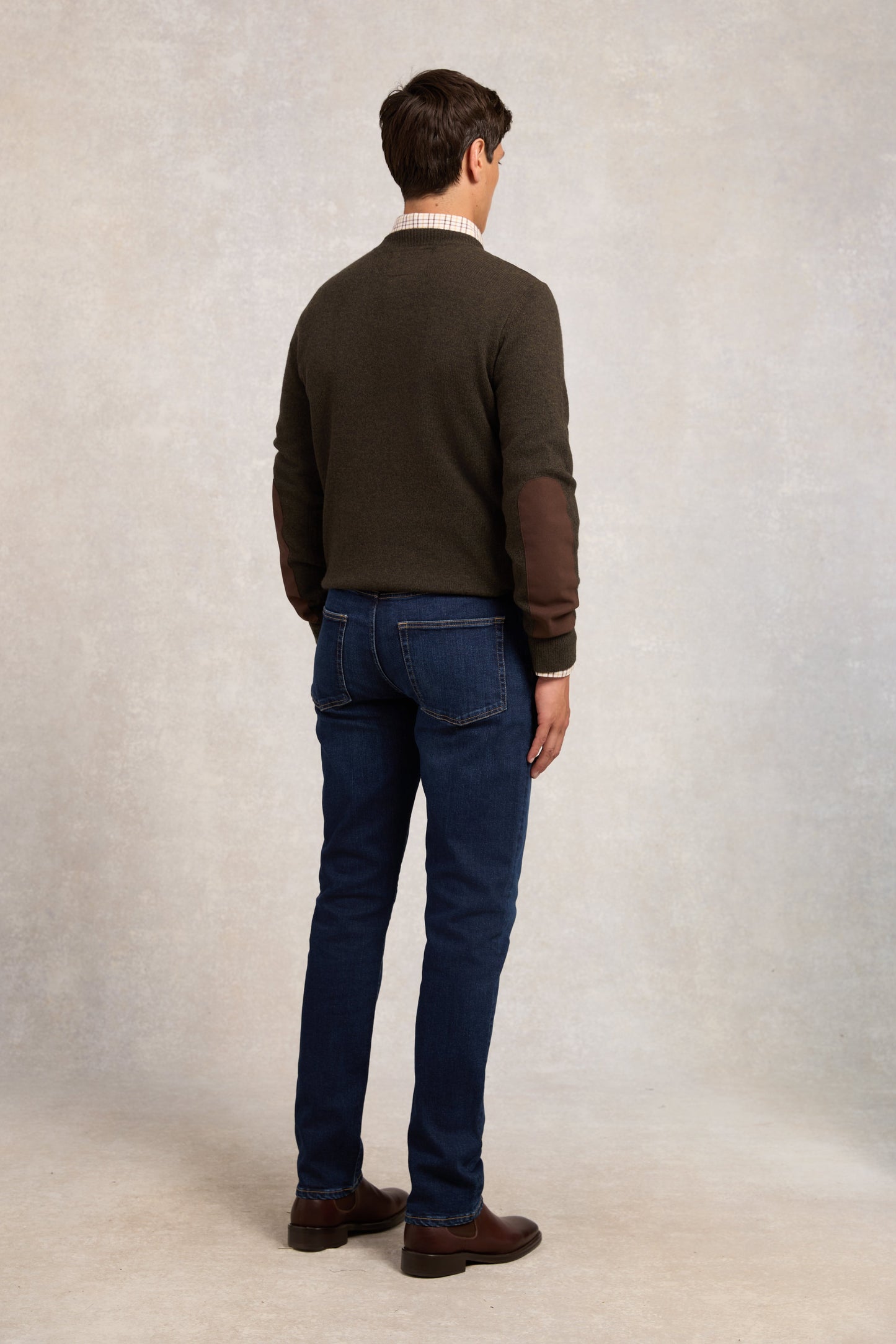 Country Crew Neck Knit (Moss)