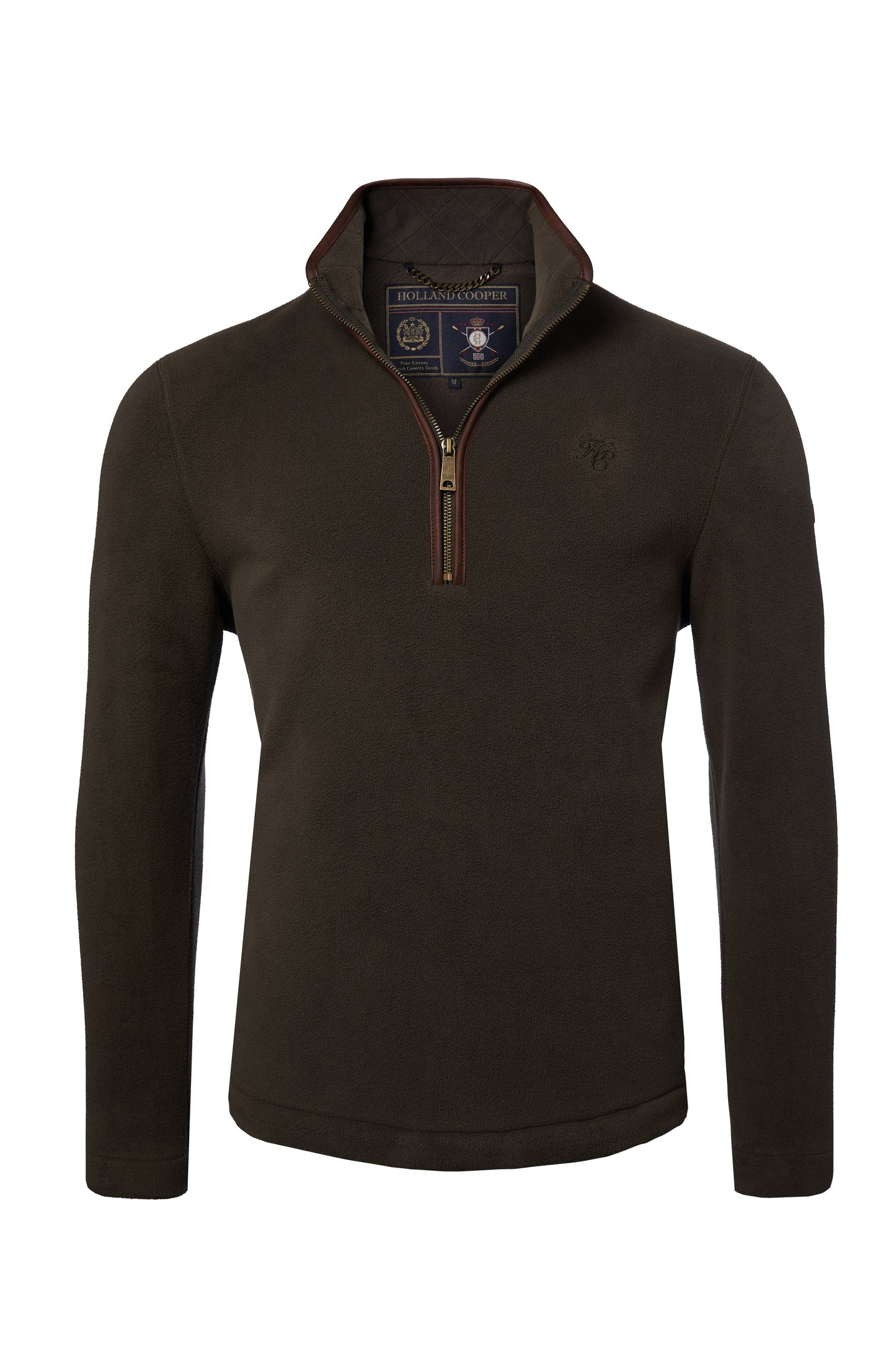 Country Fleece Quarter Zip (Khaki)